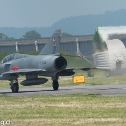 Mirage III DS letzter Flug Payerne 23.05.2023